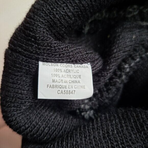 Oilers NHL  Molson Canadian Winter Toque Hat Adult Sz - Picture 3 of 8